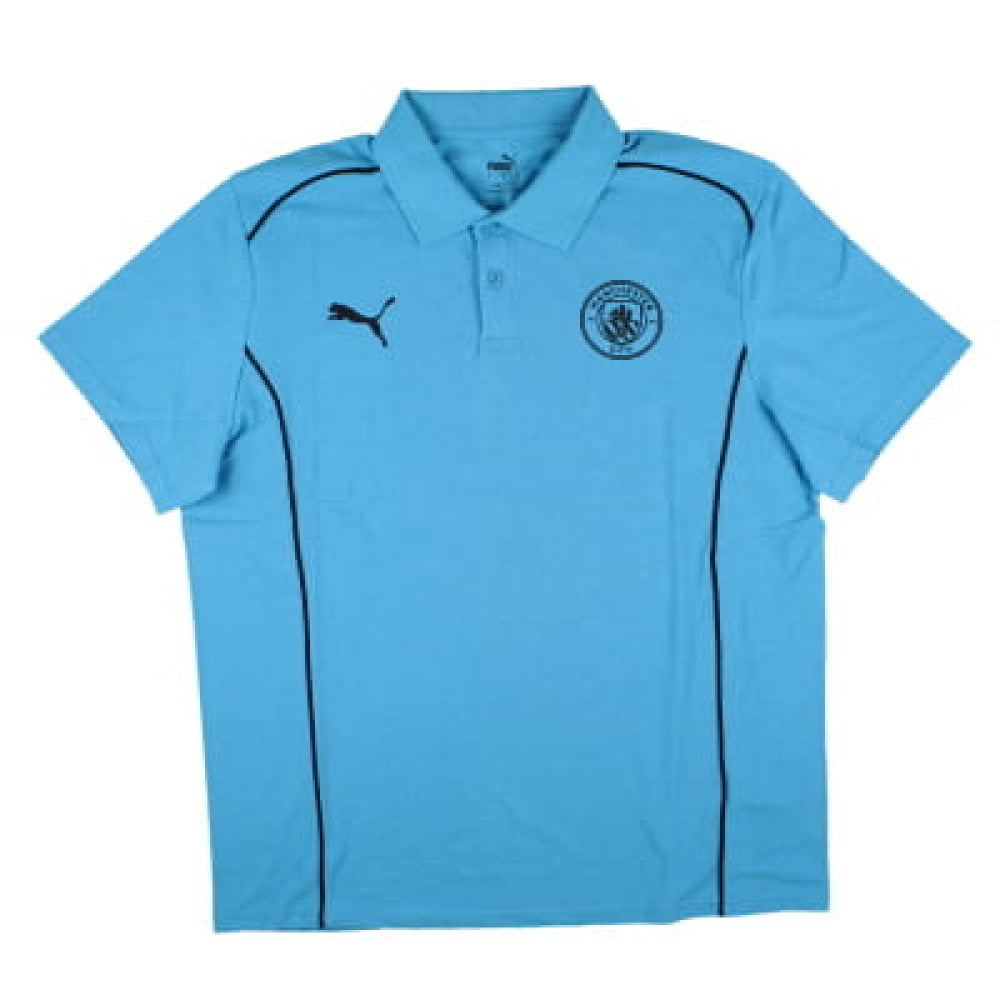 2024-2025 Man City Casuals Polo Shirt (Magic Blue)_0