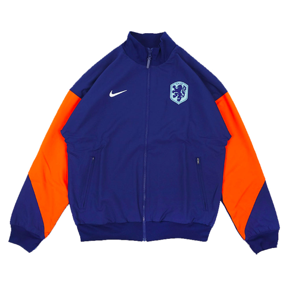 2024-2025 Netherlands Strike Anthem Jacket (Navy)_0