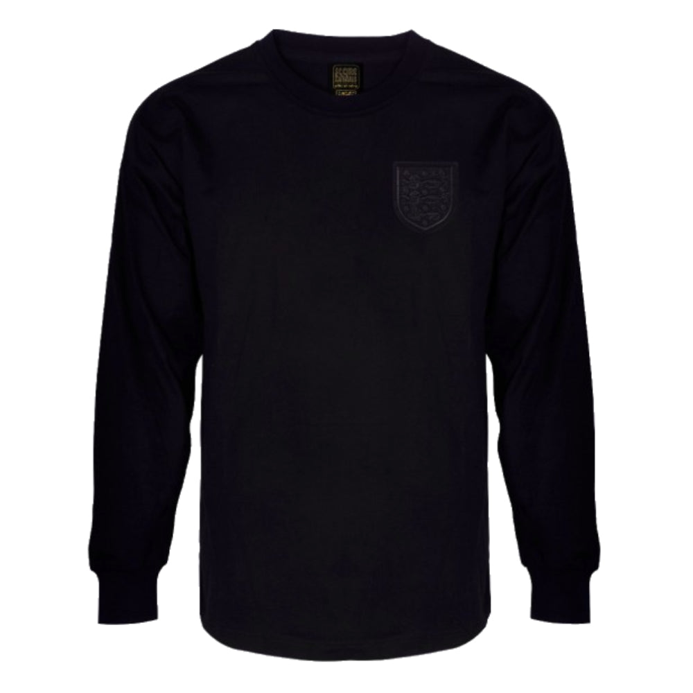 England 1966 LS World Cup Final Black Out No 6 Shirt_0