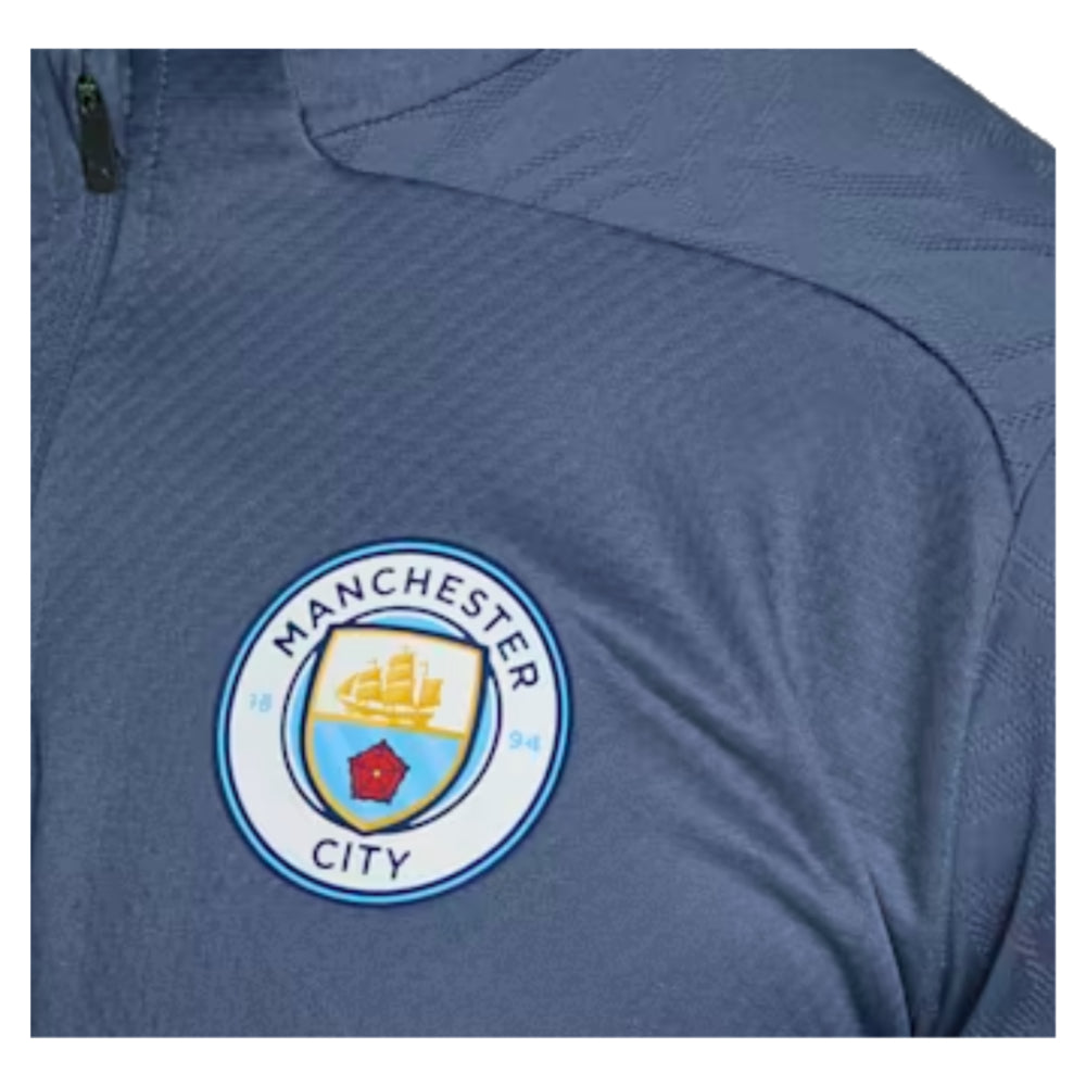 2024-2025 Man City Training 1/4 Zip Top (Inky Blue)_1