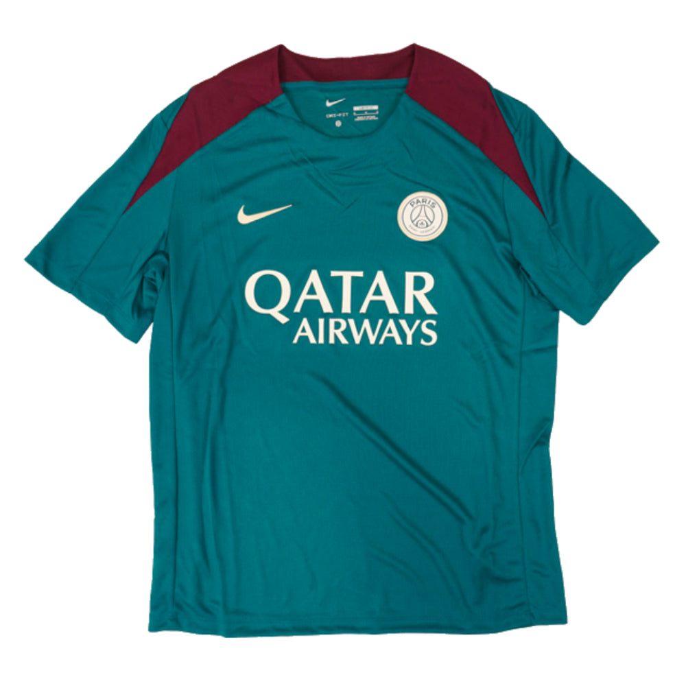 2024-2025 PSG Strike Dri-Fit Training Shirt (Teal)_0