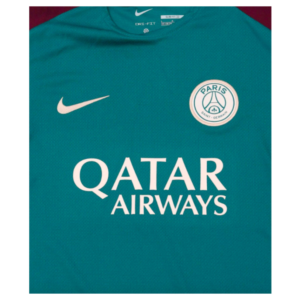 2024-2025 PSG Strike Dri-Fit Training Shirt (Teal) - Kids_1