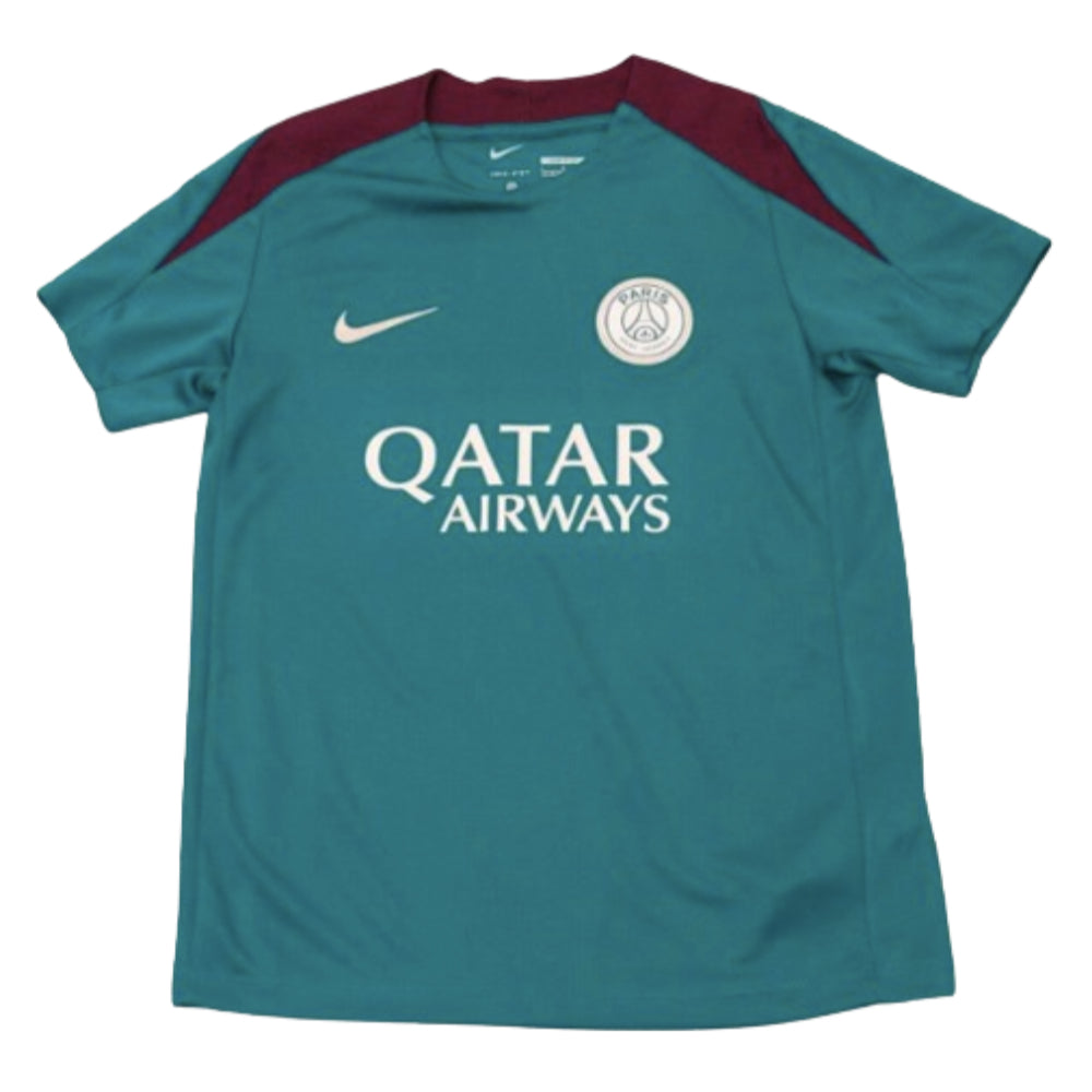2024-2025 PSG Strike Dri-Fit Training Shirt (Teal) - Kids_0