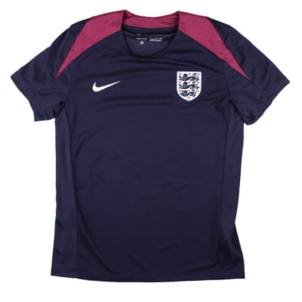 2024-2025 England Strike Dri-Fit Shirt (Purple Ink) - Womens_0