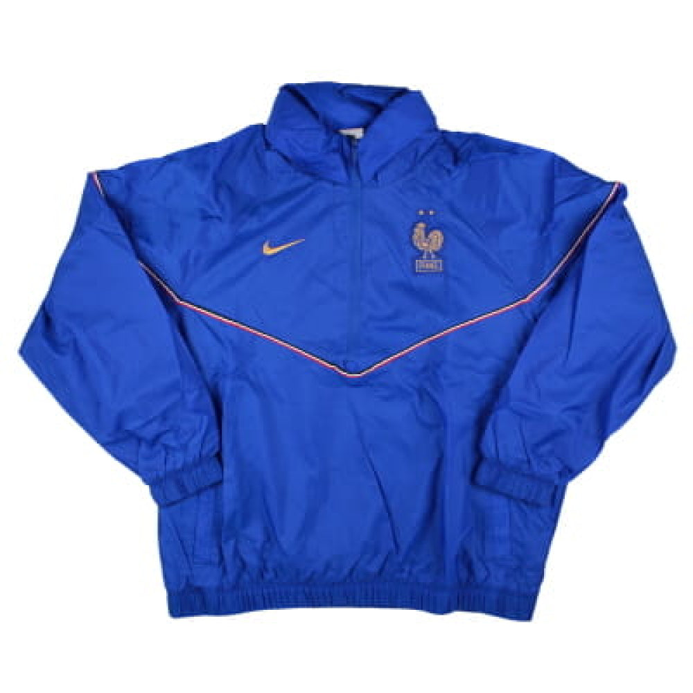 2024-2025 France Windrunner Anorak Jacket (Blue)_0
