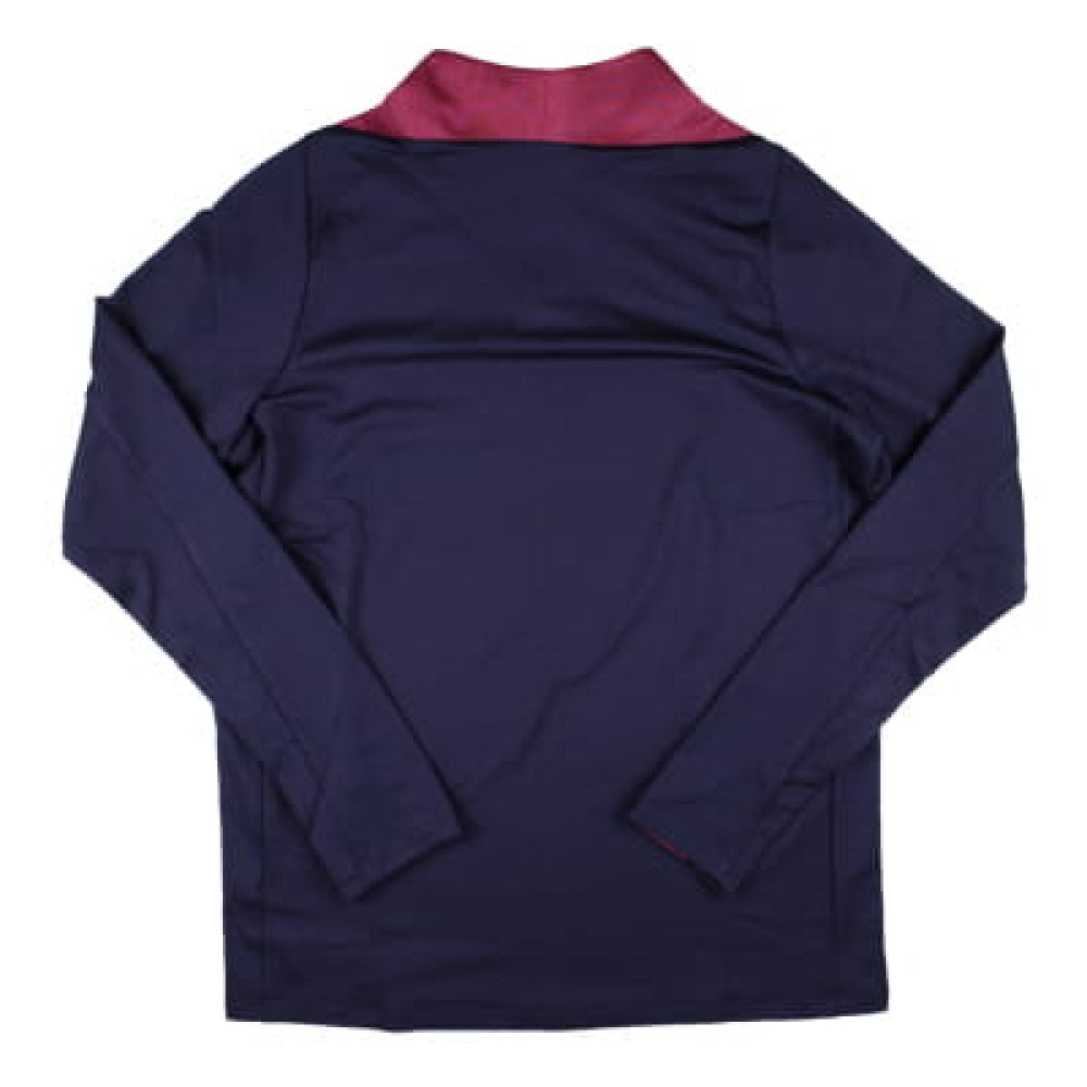 2024-2025 England Strike Football Drill Top (Purple Ink)_1