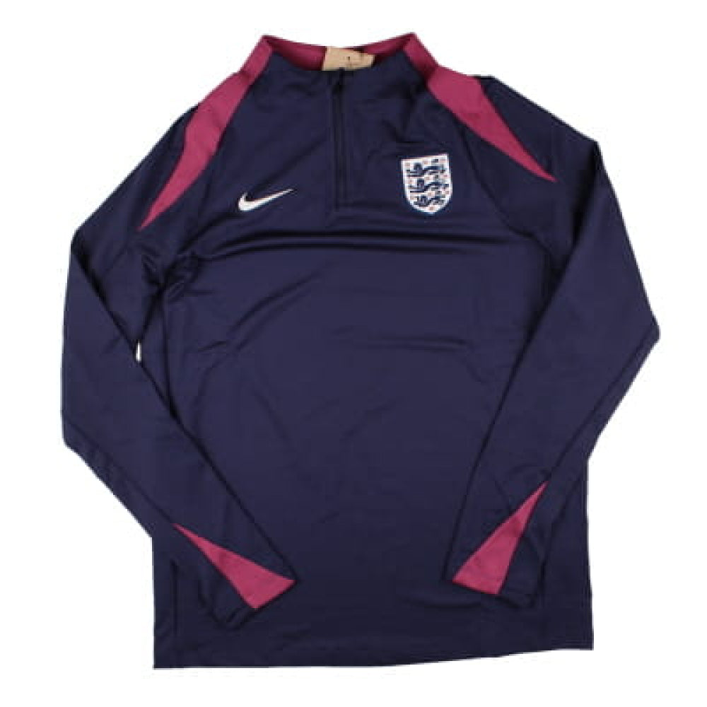 2024-2025 England Strike Football Drill Top (Purple Ink)_0