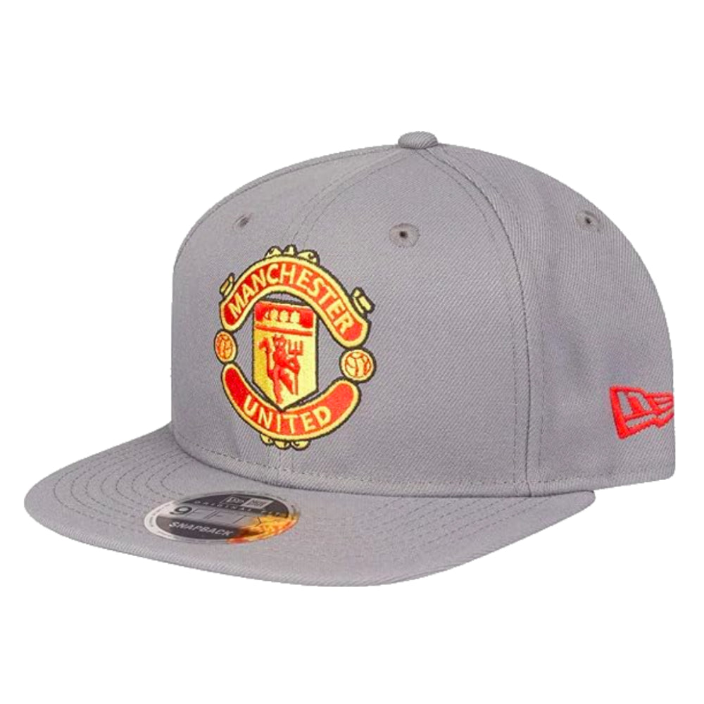 Man Utd Chain Stitch 9Fifty Cap (Dark Grey)_1