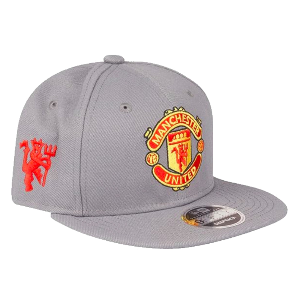 Man Utd Chain Stitch 9Fifty Cap (Dark Grey)_0