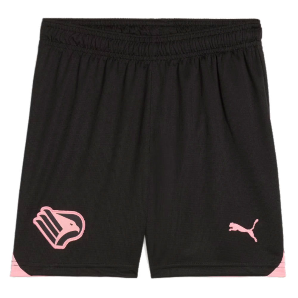 2024-2025 Palermo Home Shorts (Black) - Kids_0