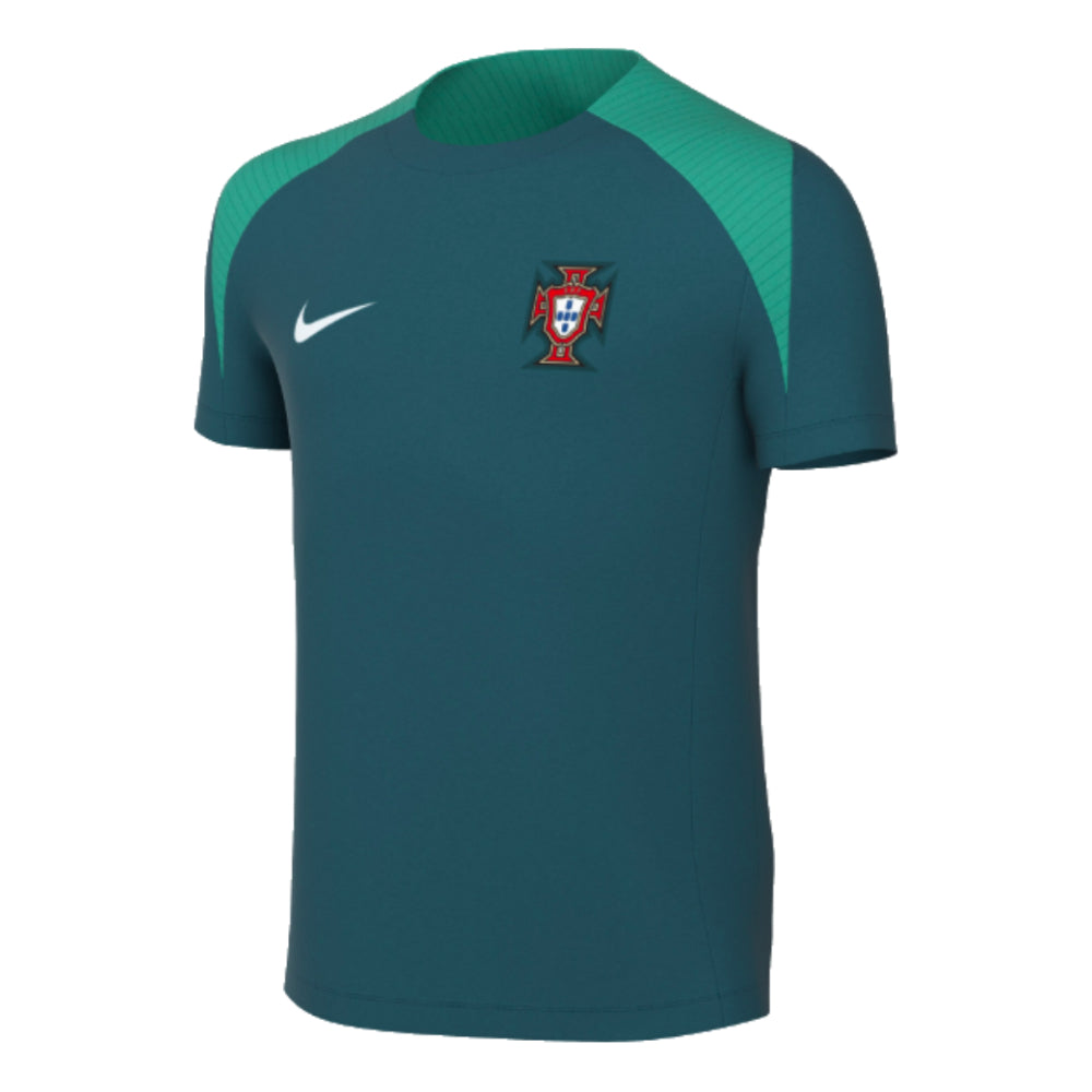 2024-2025 Portugal Dri-FIT Strike Training Shirt (Green) - Kids_0