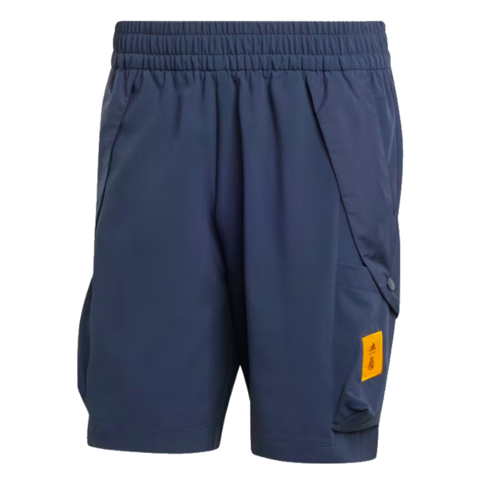 2024-2025 Real Madrid Seasonal Cargo Shorts (Night Navy)_0