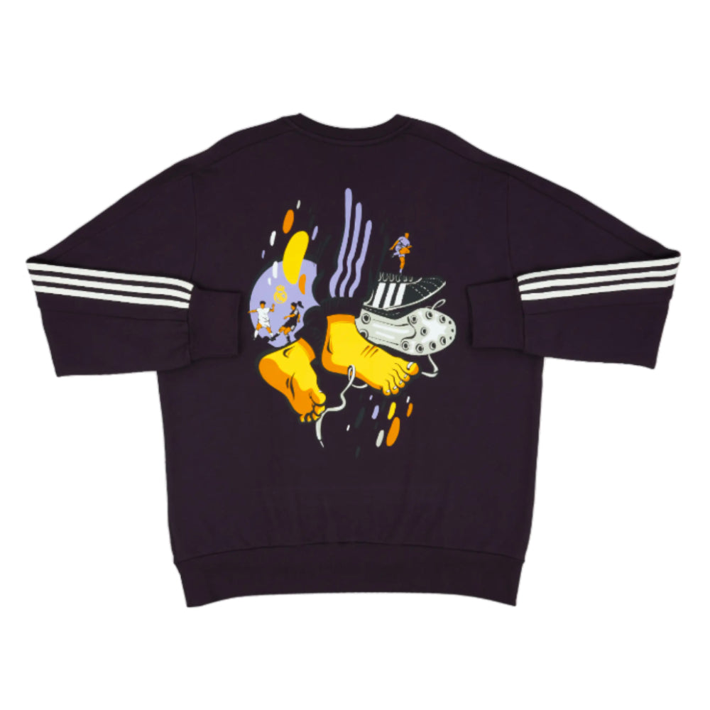 2024-2025 Real Madrid DNA Sweat Top (Aurora Black)_1