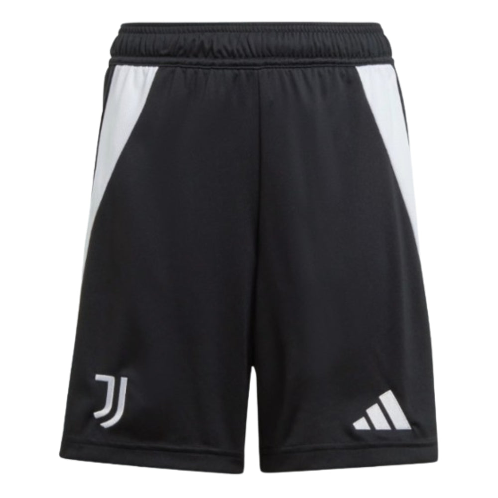 2024-2025 Juventus Home Shorts (Black) - Kids_0