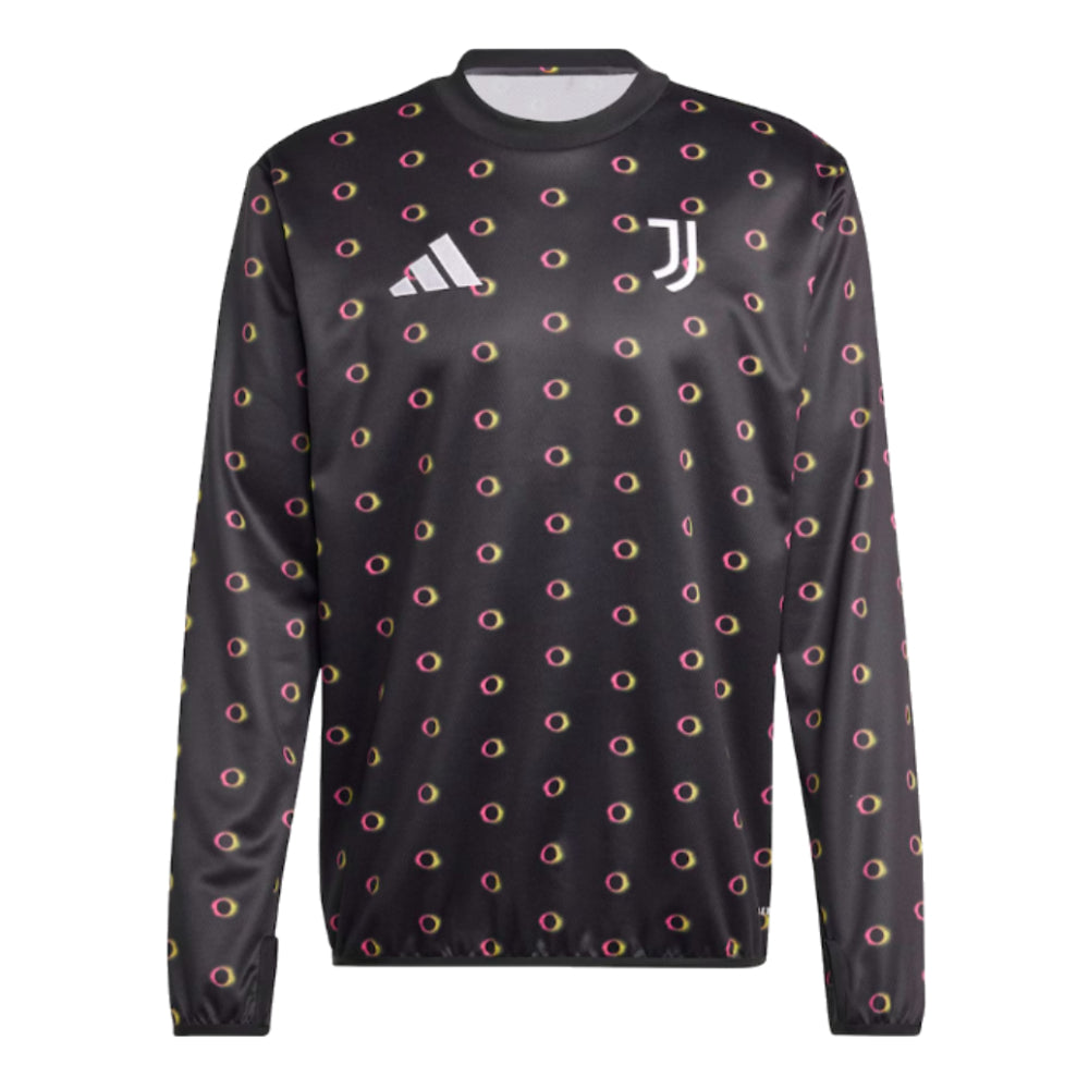 2024-2025 Juventus Pre Match Warm Up Top (Black)_0