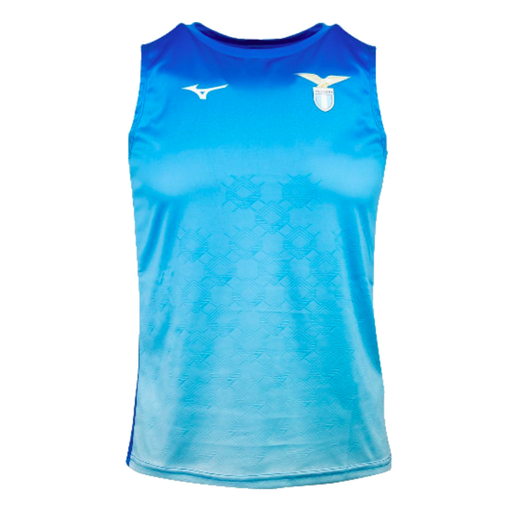 2024-2025 Lazio Graphic Sleeveless Training Shirt (Royal)_0