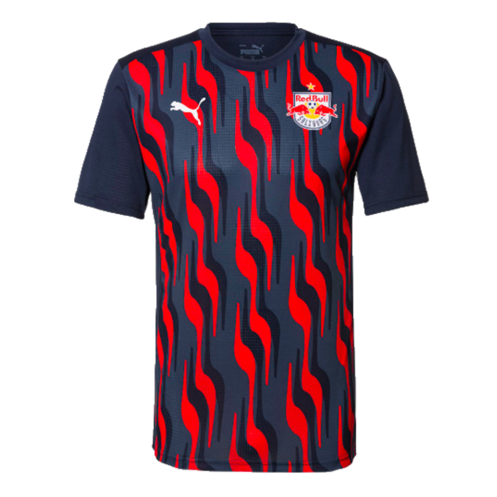 2024-2025 Red Bull Salzburg Pre-Match Shirt (Navy)_0