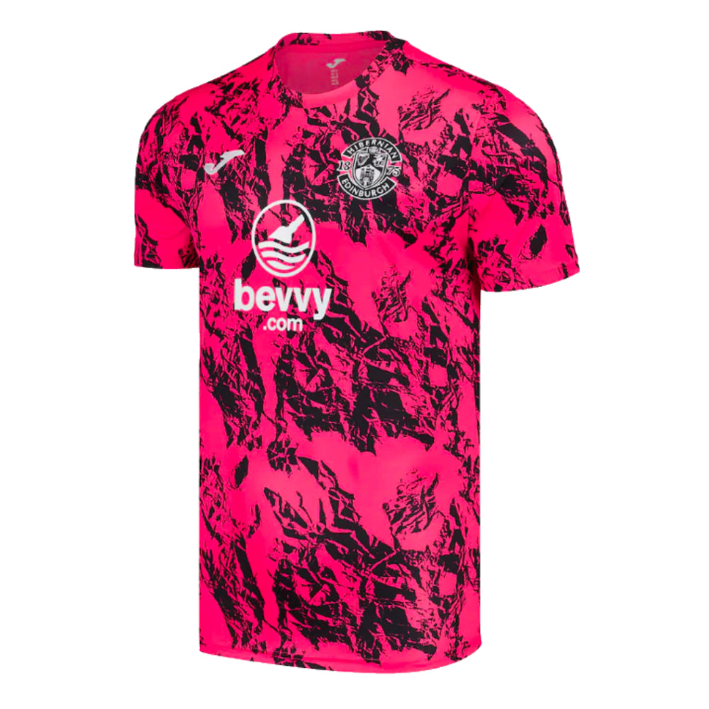 2024-2025 Hibernian Goalkeeper Shirt (Pink)_0