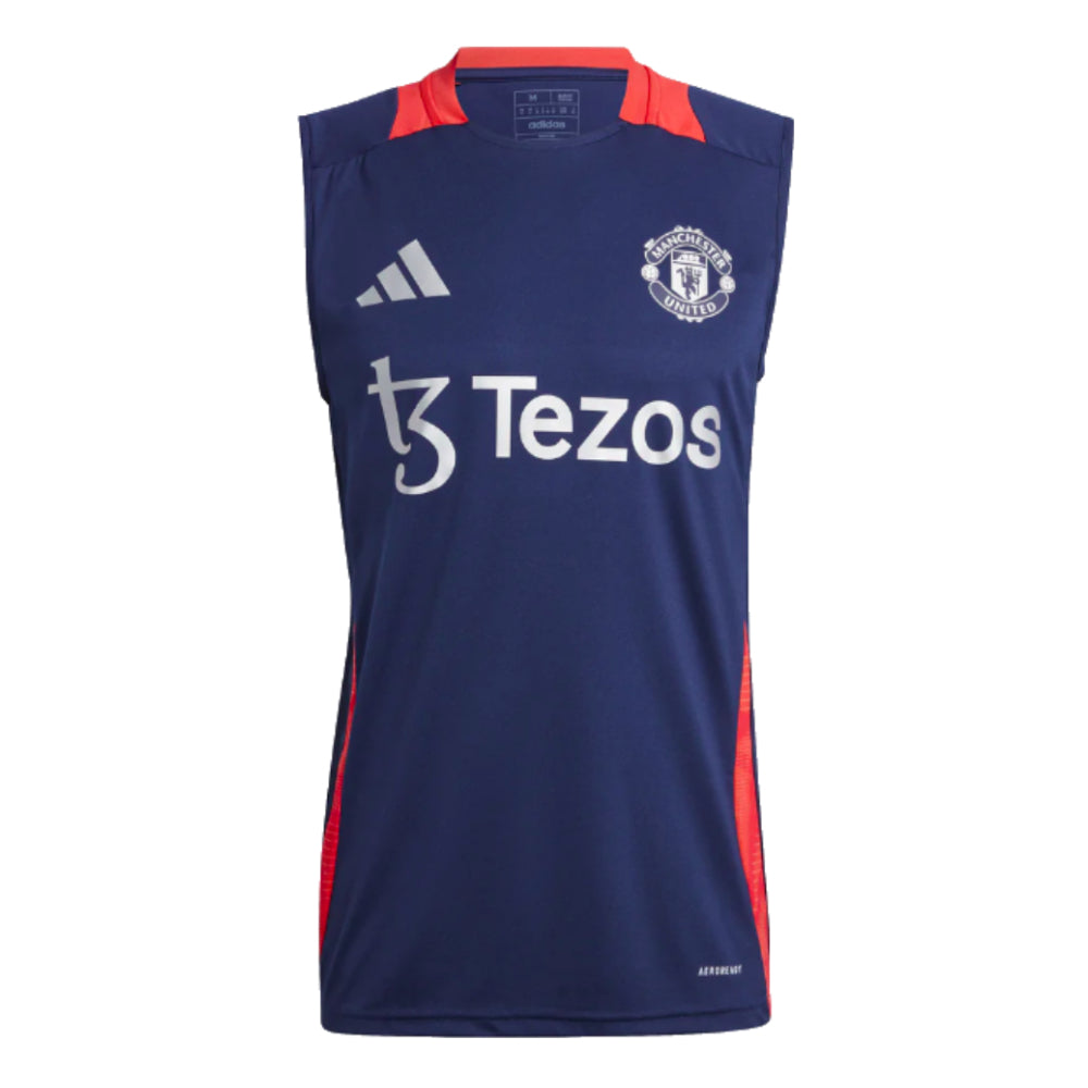 2024-2025 Man Utd Sleeveless Jersey (Night Indigo)_0