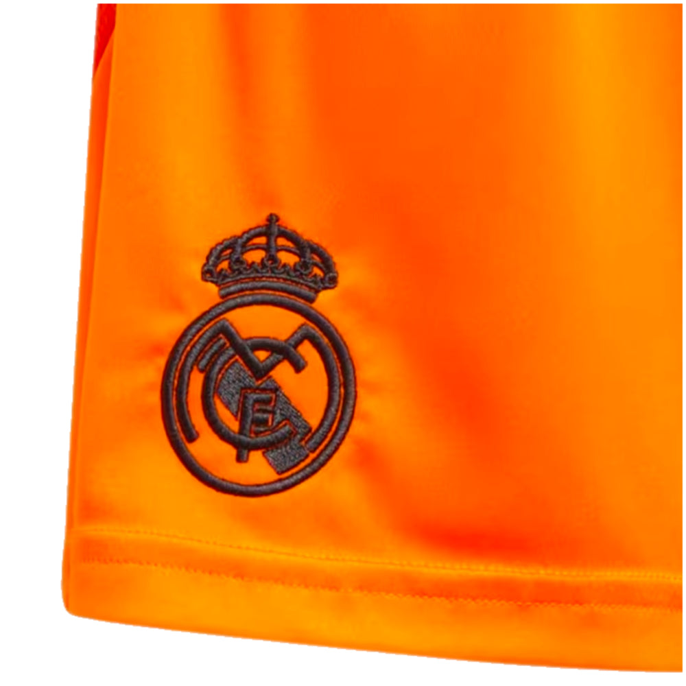 2024-2025 Real Madrid Away Shorts (Orange) - Kids_1