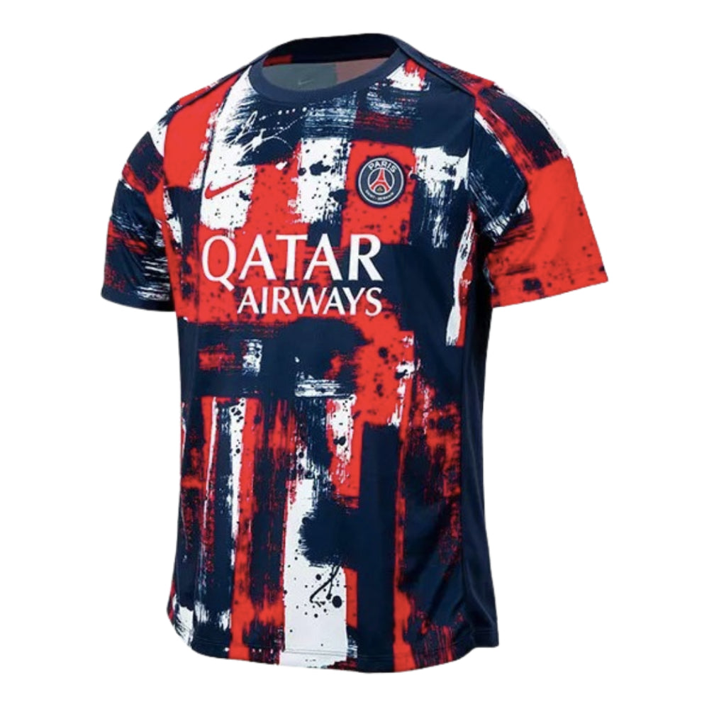 2024-2025 PSG Dri-FIT Pre-Match Shirt (Navy)_0