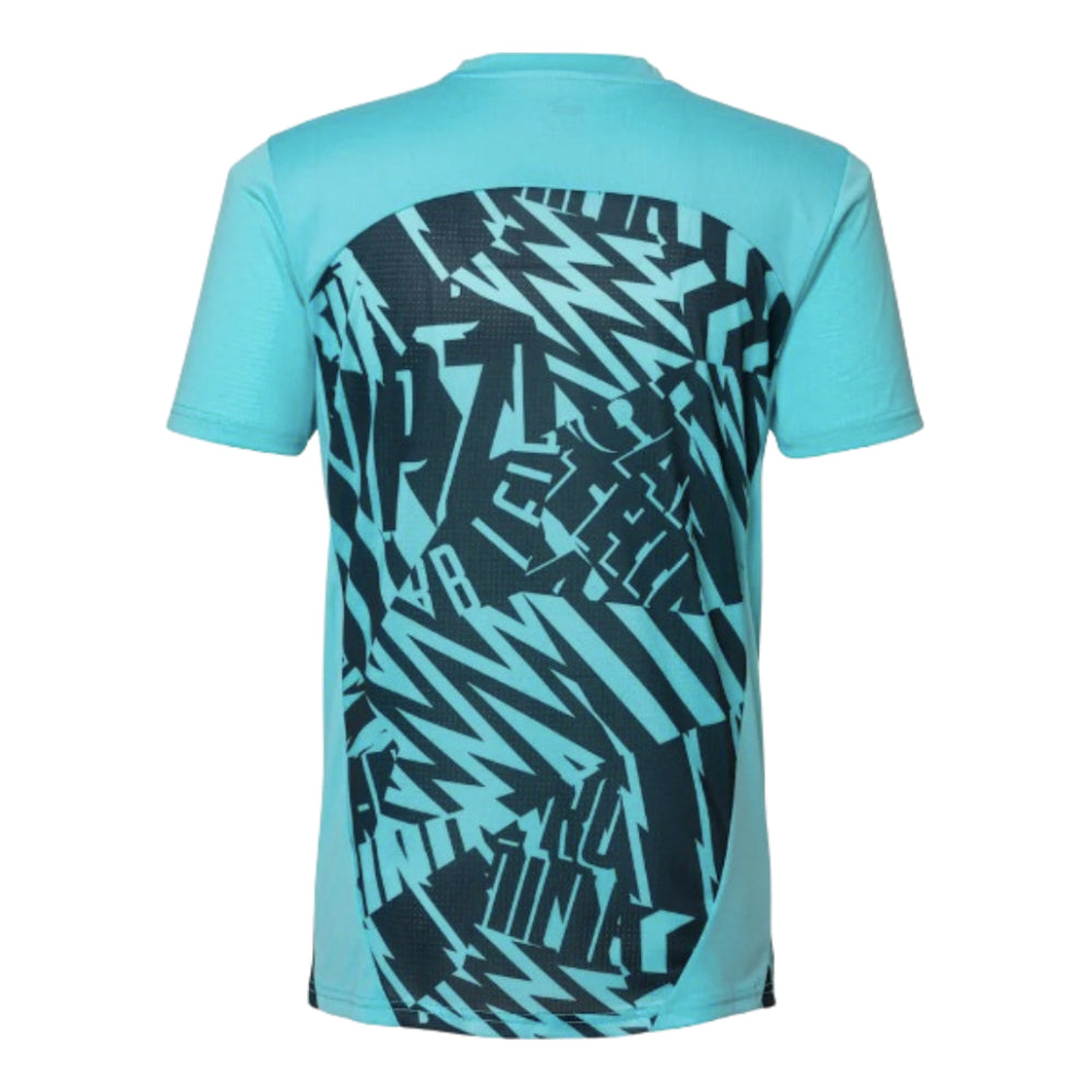 2024-2025 Red Bull Leipzig Pre-Match SS Shirt (Aqua)_1