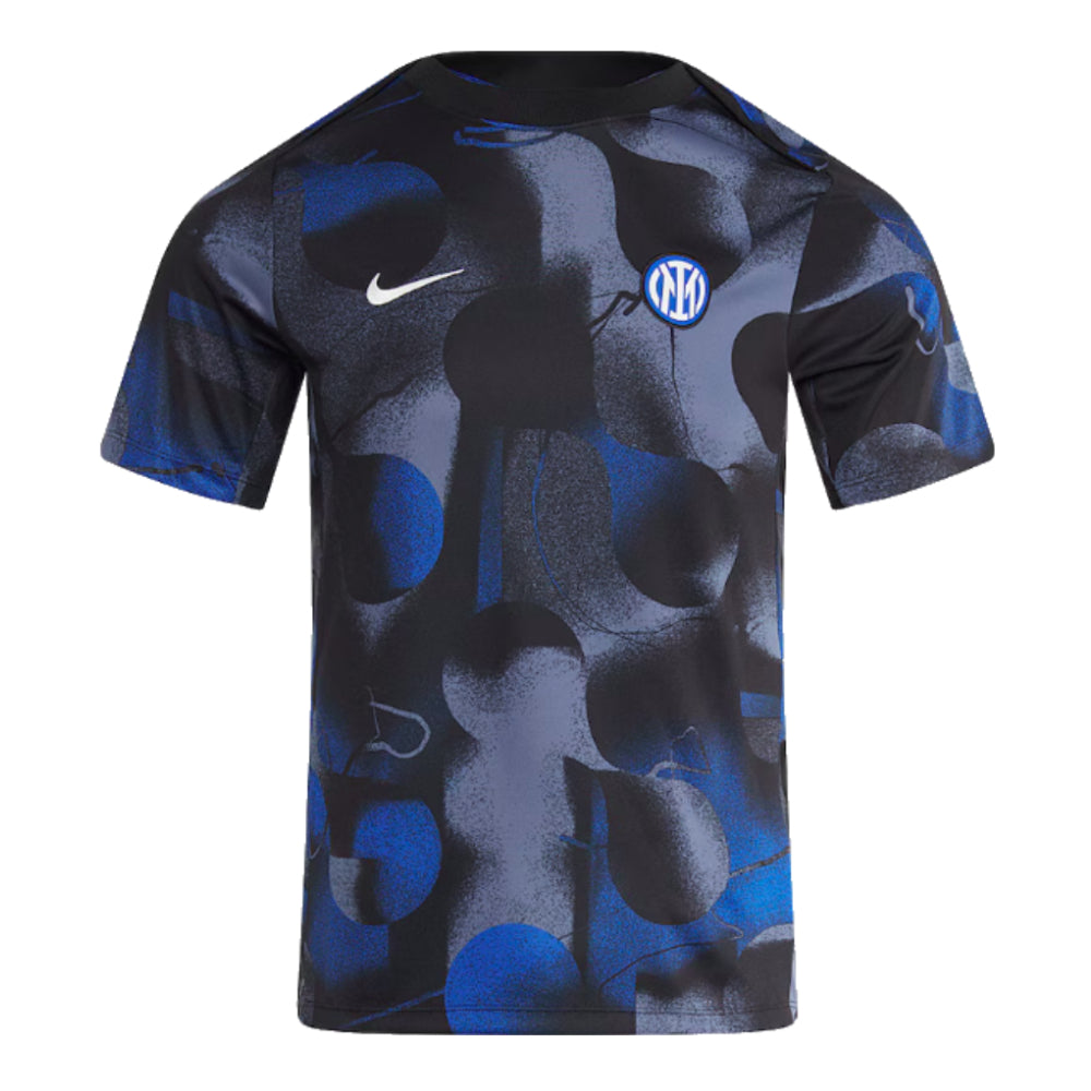 2024-2025 Inter Milan Dri-Fit Pre-Match Shirt (Black)_0