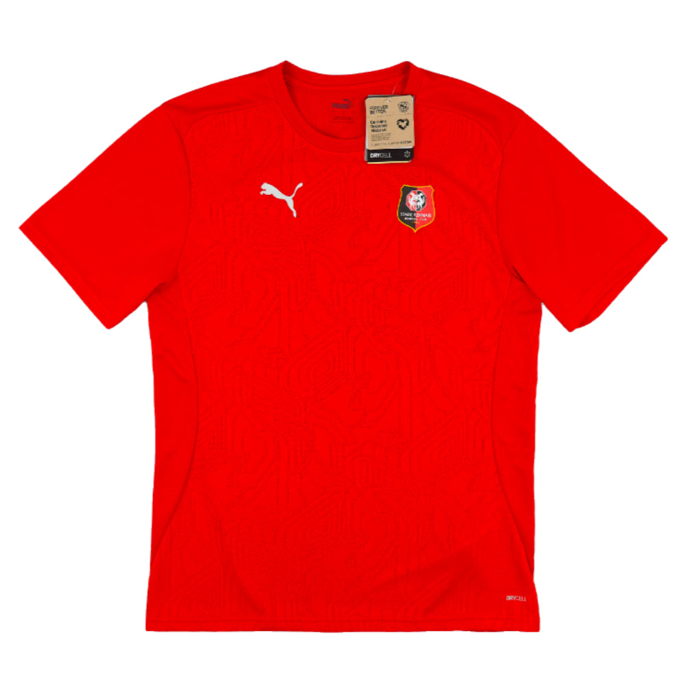 2024-2025 Stade Rennais Training Jersey (Red)_0