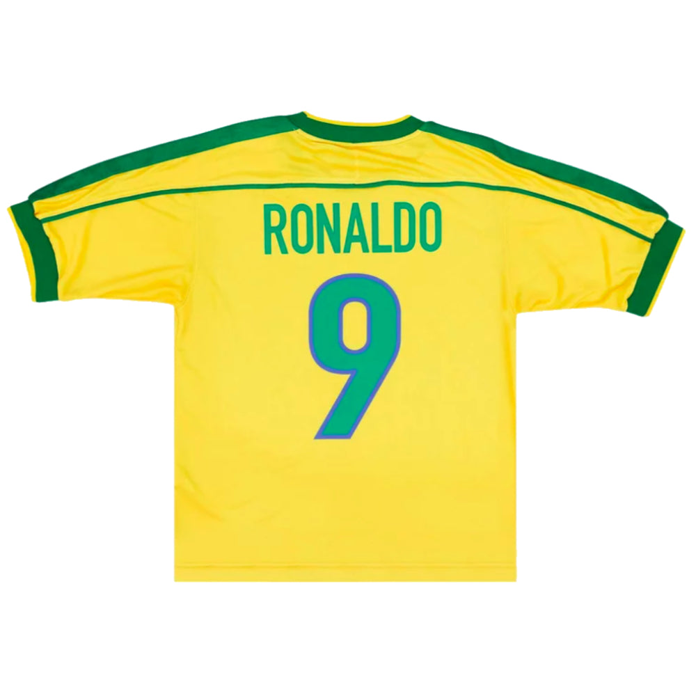 Brazil 1998 Reissue Ronaldo 9 Shirt_0