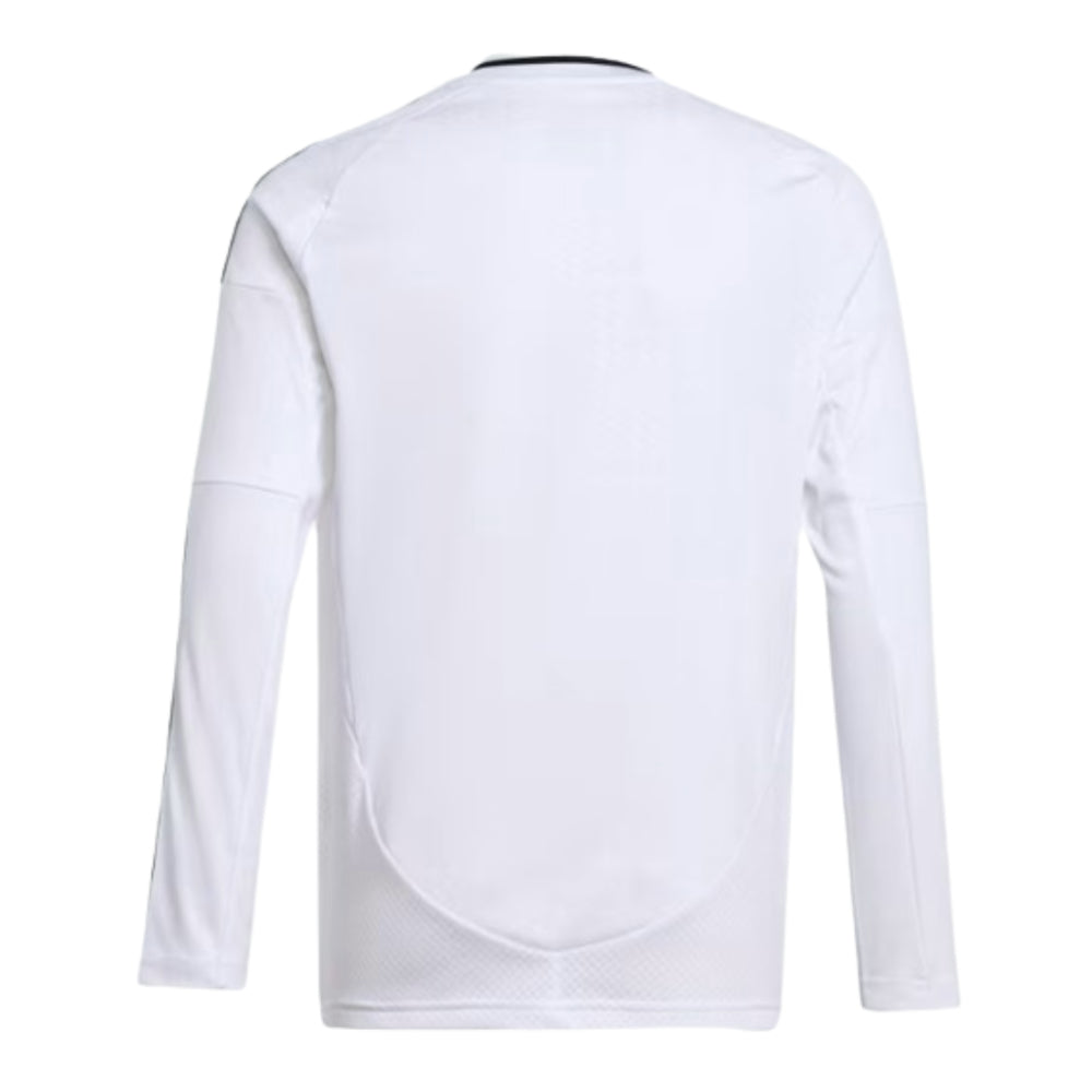 2024-2025 Real Madrid Long Sleeve Home Shirt (Kids)_1