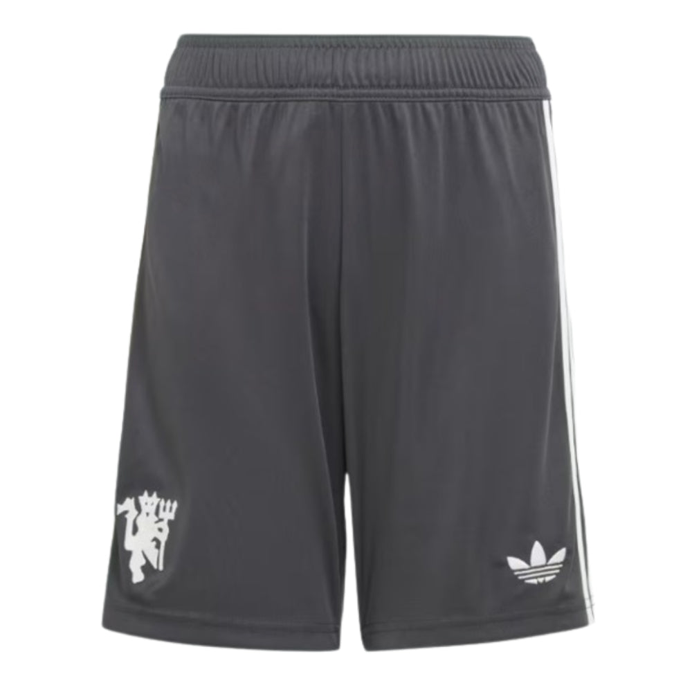 2024-2025 Man Utd Third Shorts (Carbon) - Kids_0
