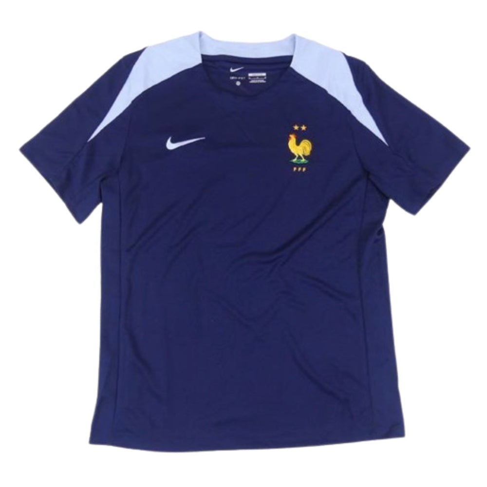 2024-2025 France Dri-Fit Strike Training Shirt (Navy)_0
