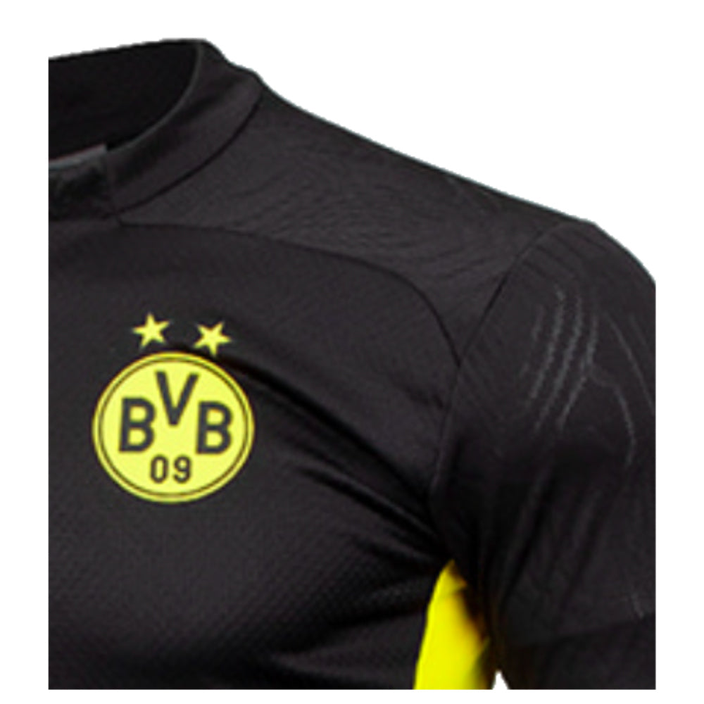 2024-2025 Borussia Dortmund Training 1/4 Zip Top (Black)_1