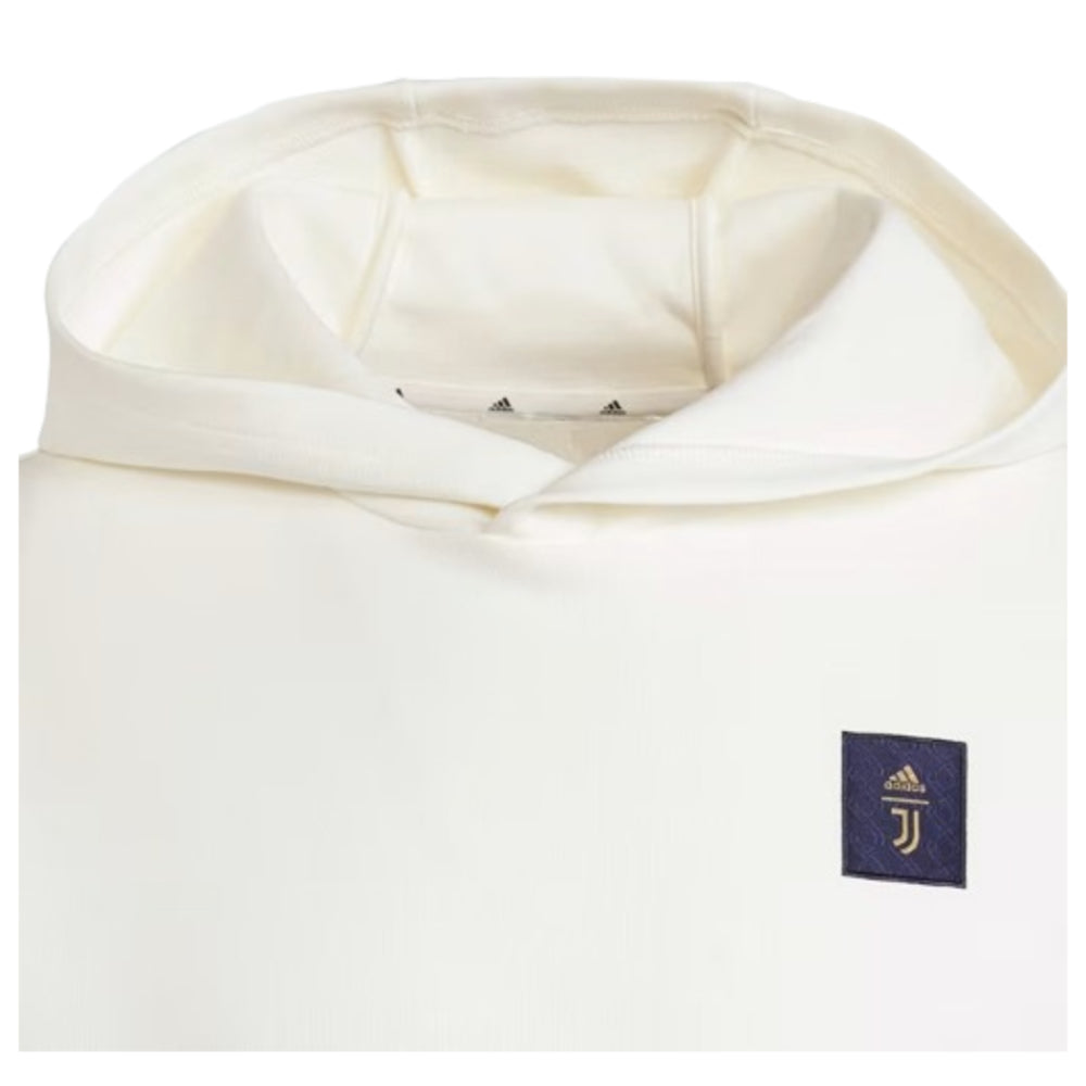 2024-2025 Juventus Seasonal Doubleknit Hoody (Off White)_1