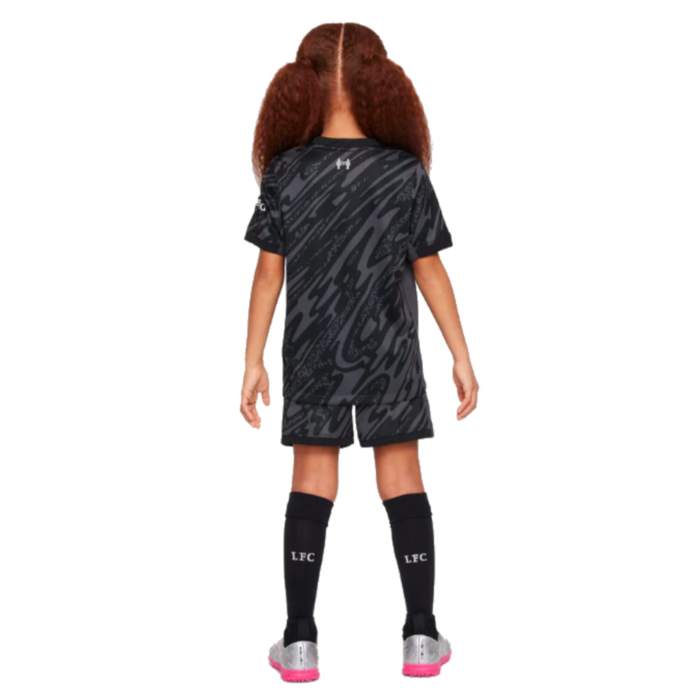 2024-2025 Liverpool Goalkeeper Mini Kit (Black)_1