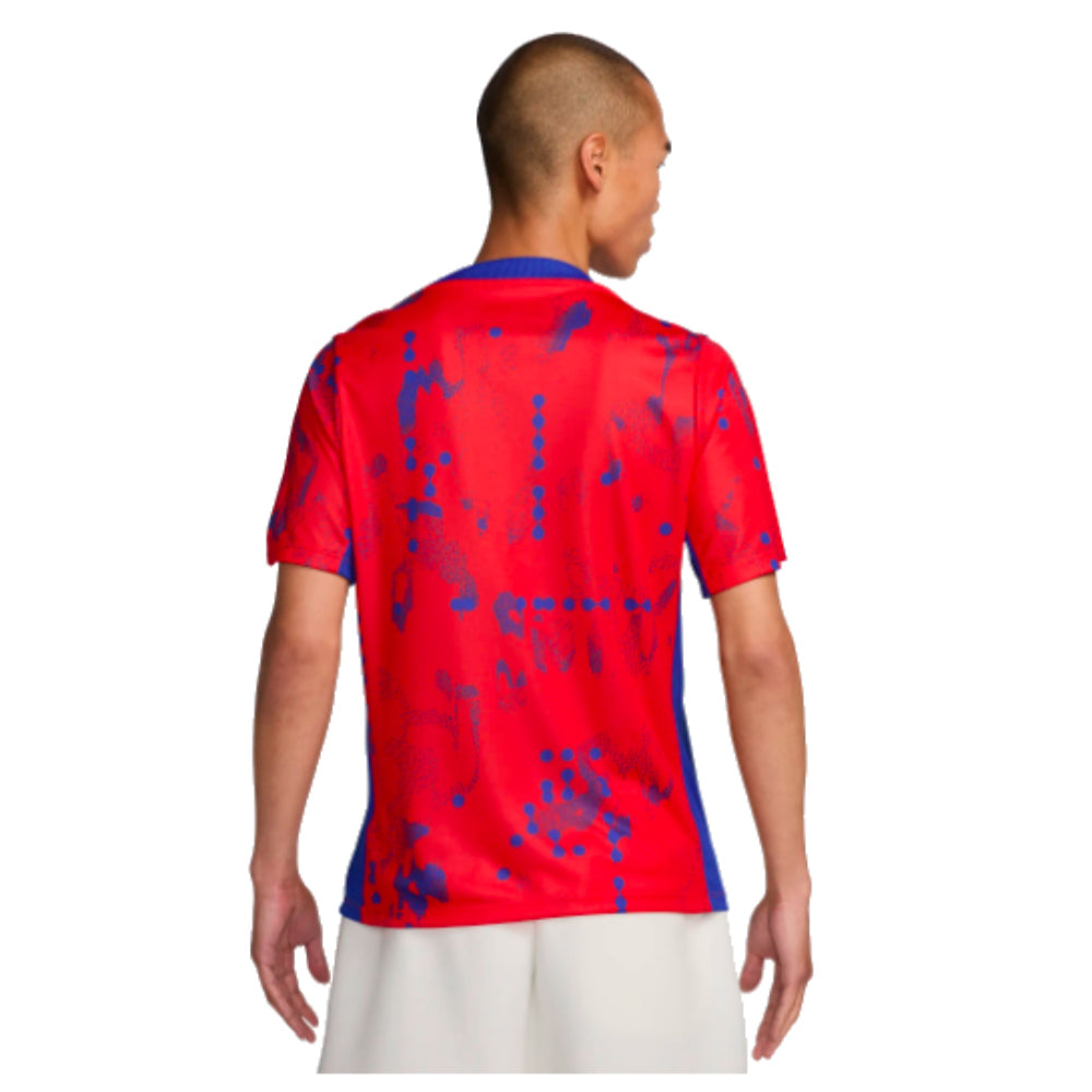 2024-2025 Atletico Madrid Dri-FIT Pre-Match Shirt (Red)_1