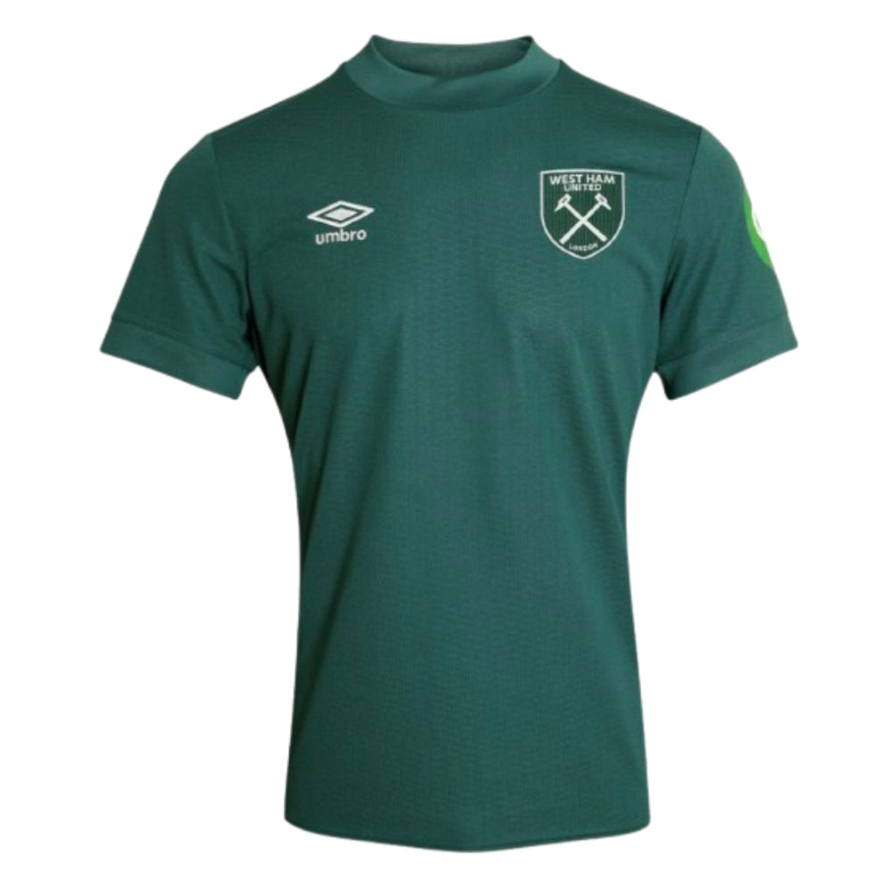 2024-2025 West Ham Goalkeeper Shirt (Green) - Kids_0