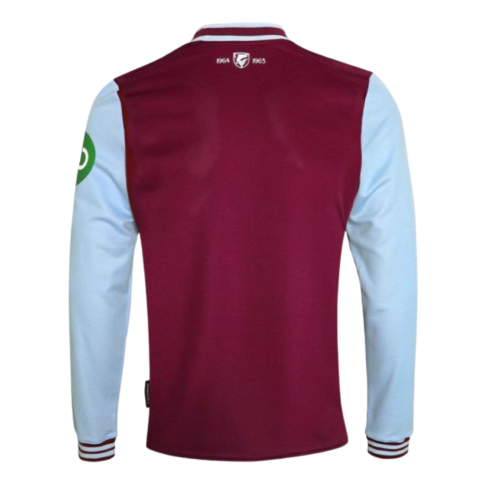 2024-2025 West Ham Long Sleeve Home Shirt (Kids)_1