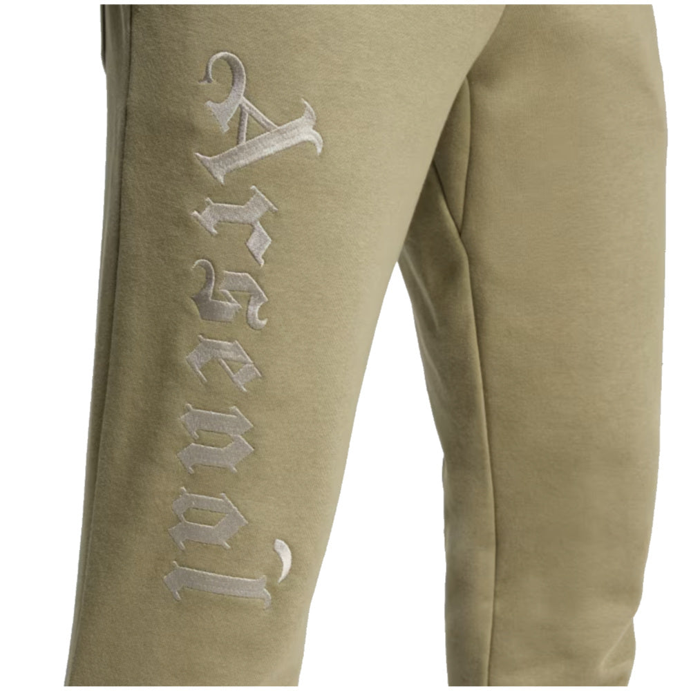 2024-2025 Arsenal Seasonal Fleece Tracksuit Bottoms (Orbit Green)_2