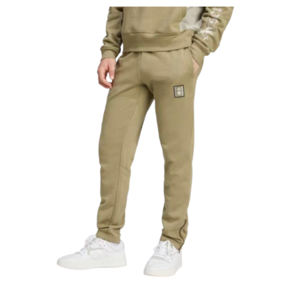 2024-2025 Arsenal Seasonal Fleece Tracksuit Bottoms (Orbit Green)_1