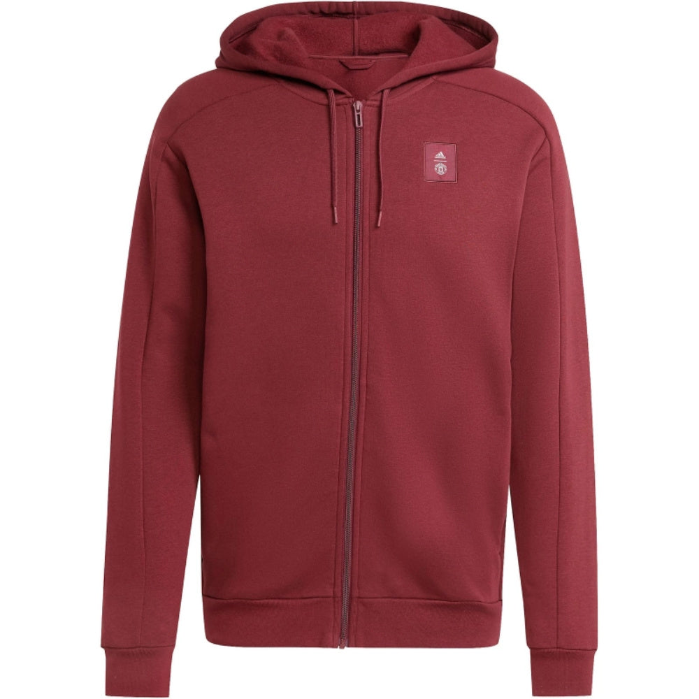 2024-2025 Man Utd Seasonal Full Zip Hoody (Shadow Red)_0
