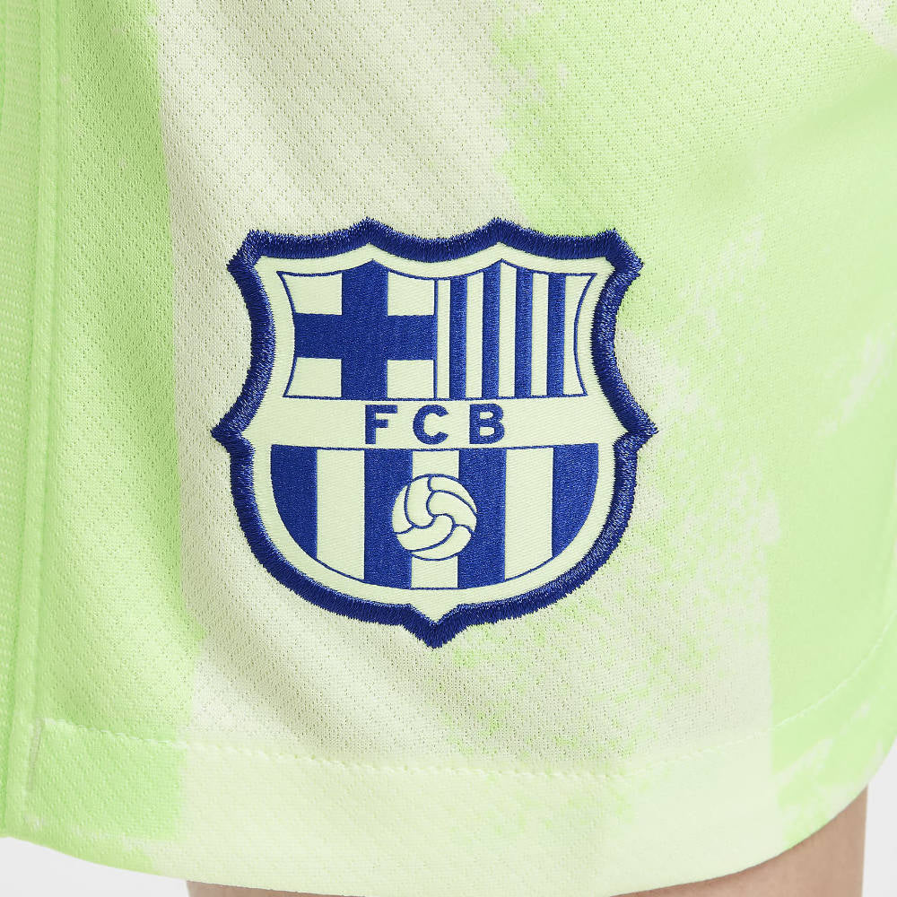 2024-2025 Barcelona Third Shorts (Green) - Kids_2