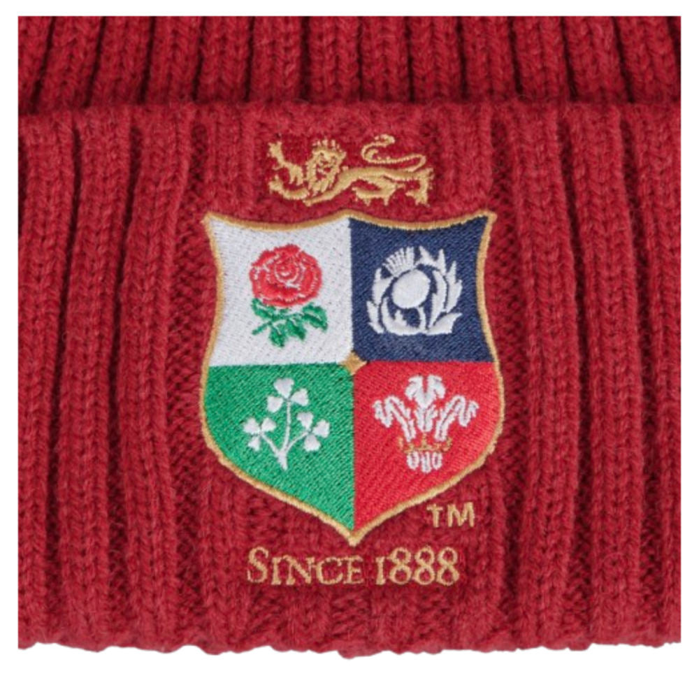 2024-2025 British & Irish Lions Fleece Beanie (Red)_1