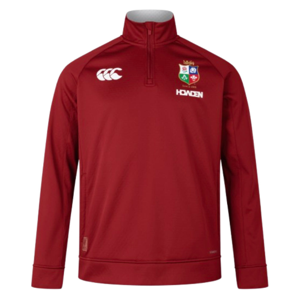 2024-2025 British and Irish Lions 1/4 Zip Fleece (Red)_0