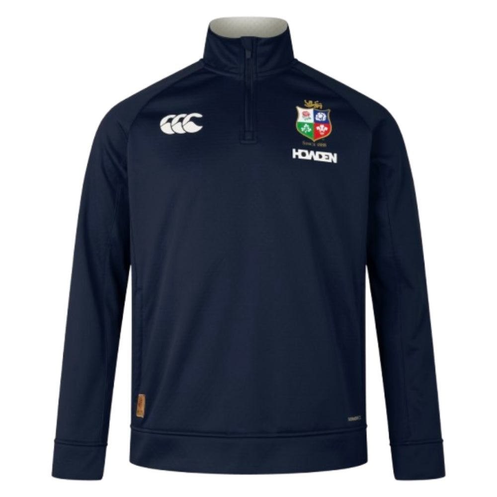 2024-2025 British and Irish Lions 1/4 Zip Fleece (Navy)_0