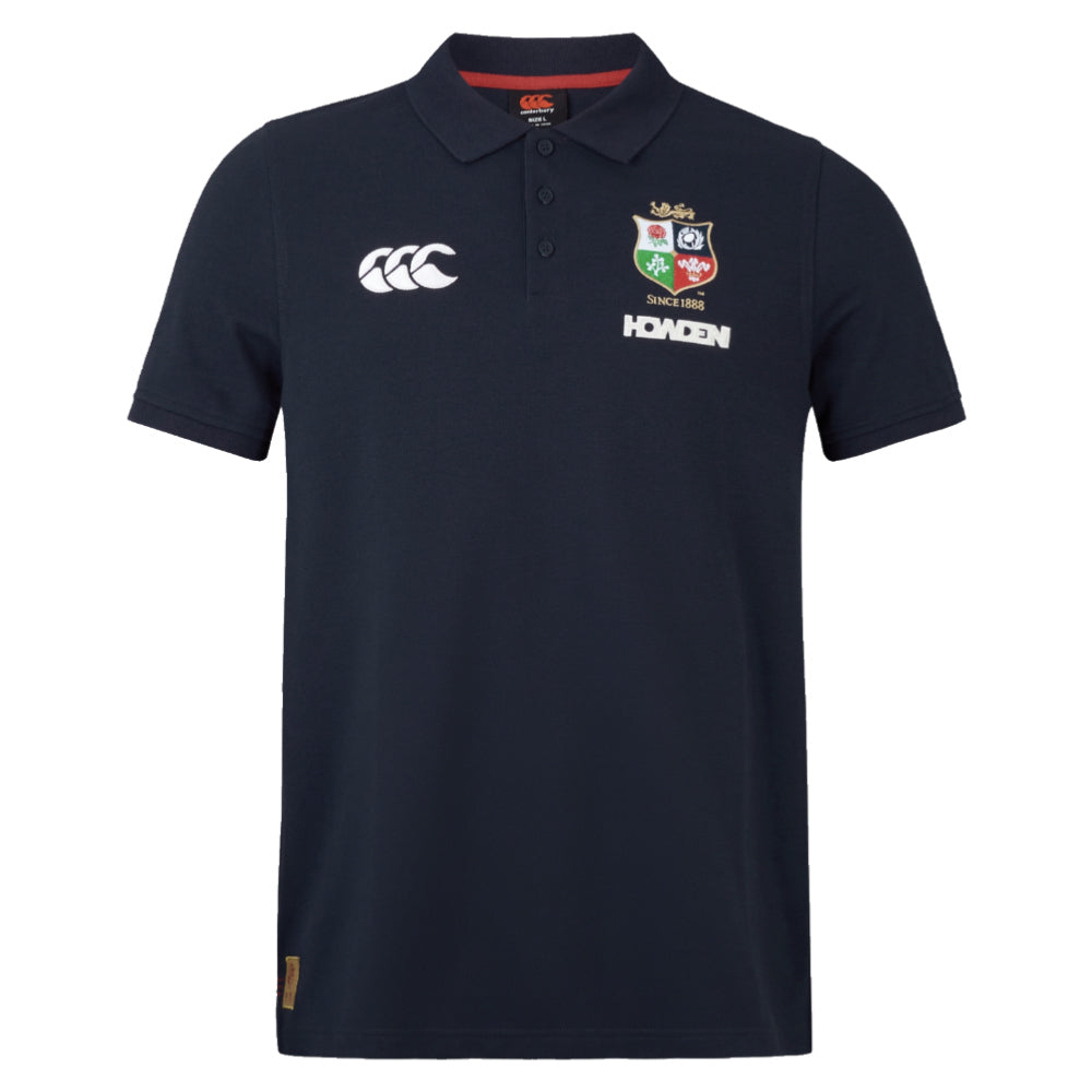 2024-2025 British and Irish Lions Pique Polo Shirt (Navy)_0
