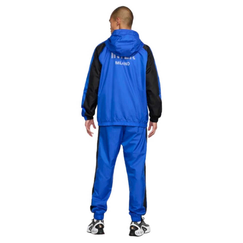 2024-2025 Inter Milan Home Hooded Woven Tracksuit (Blue)_2