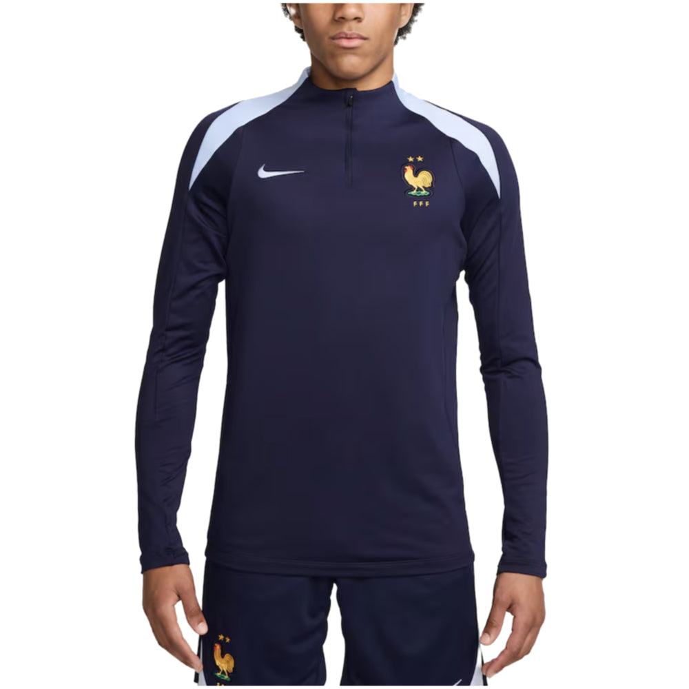 2024-2025 France Strike Dri-Fit Drill Top (Navy)_0