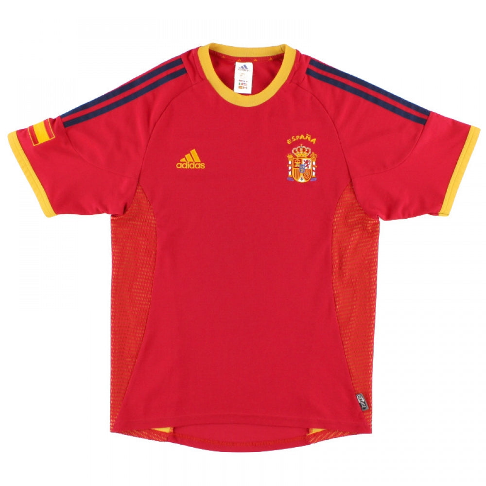 Spain 2002-04 Home Shirt (M) (Very Good)_0