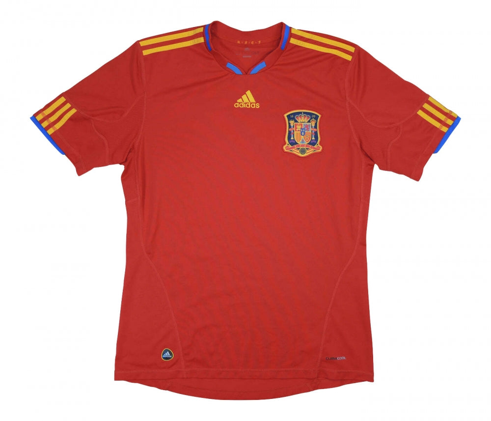 Spain 2010-11 Home Shirt (M) (Excellent)_0
